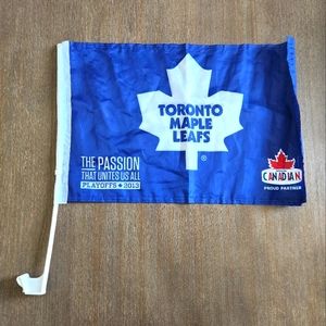 Maple Leafs Car Flag